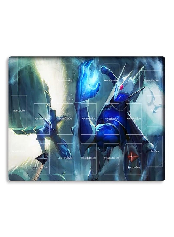 Mlikemat New Mlikemat Playmat Board Game Elemental Hero Neos TCG CCG Trading Card Game Mat + Free Bag - Image 1